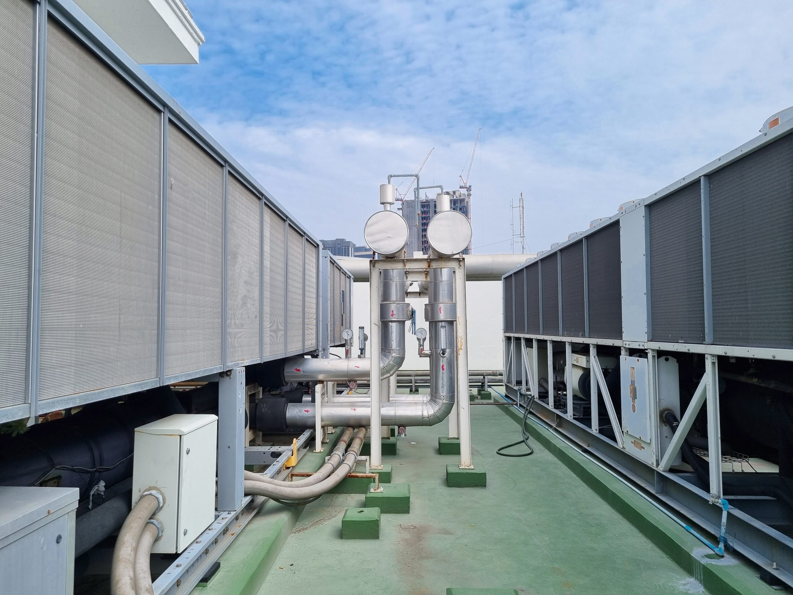 Caludon Centre AHU Heating Installation